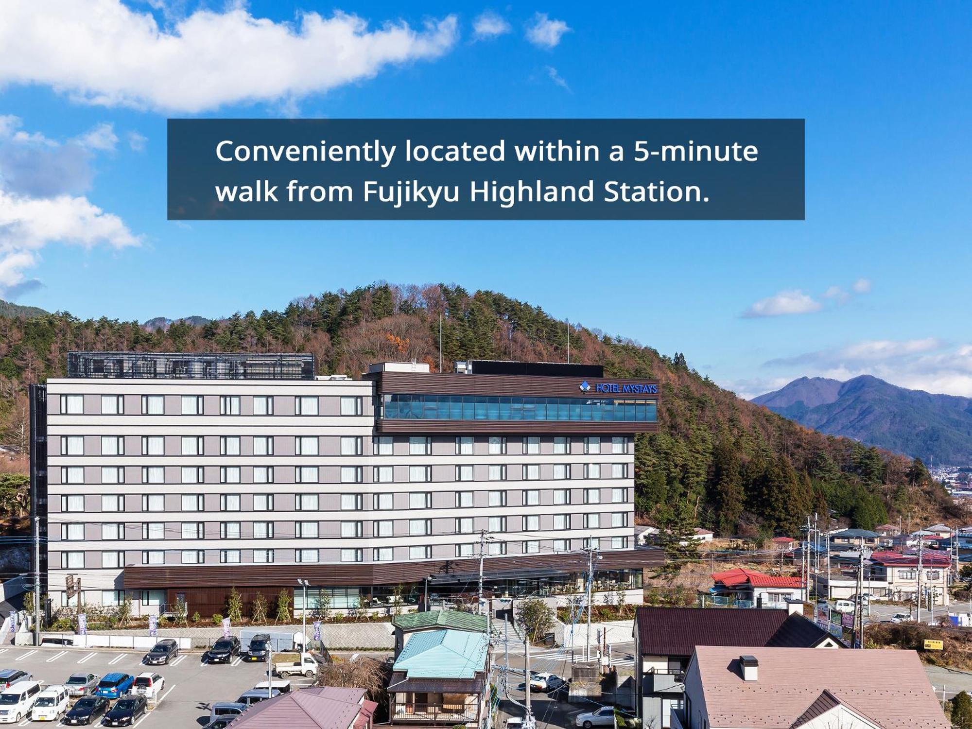 Hotel Mystays Fuji Onsen Resort Fujiyoshida Buitenkant foto